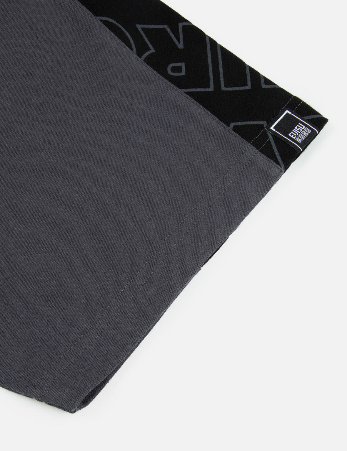 オールオーバーEVISUKUROプリントと刺繍のルーズフィットTシャツ