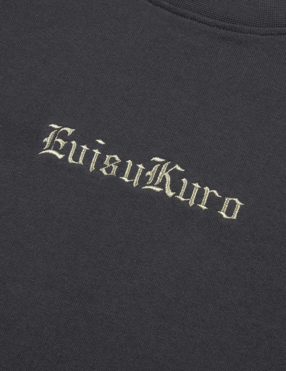オールオーバーEVISUKUROプリントと刺繍のルーズフィットTシャツ