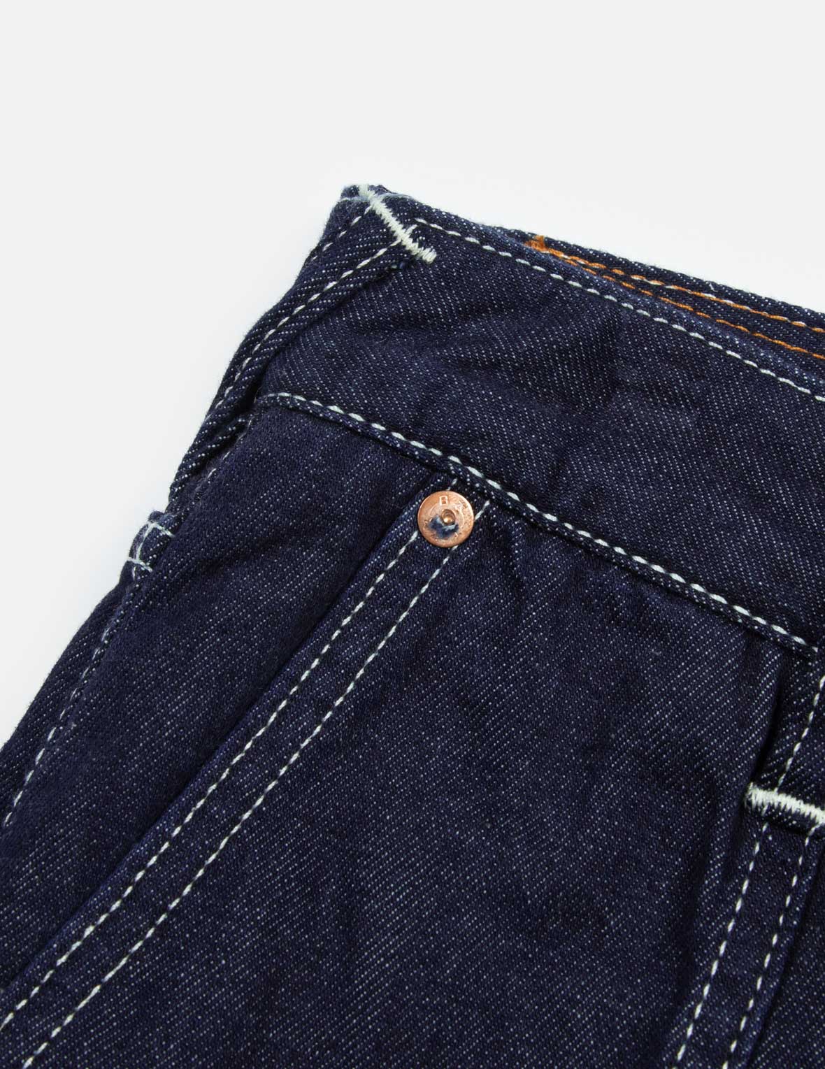 カモメとロゴプリントのバルーンフィットジーンズ