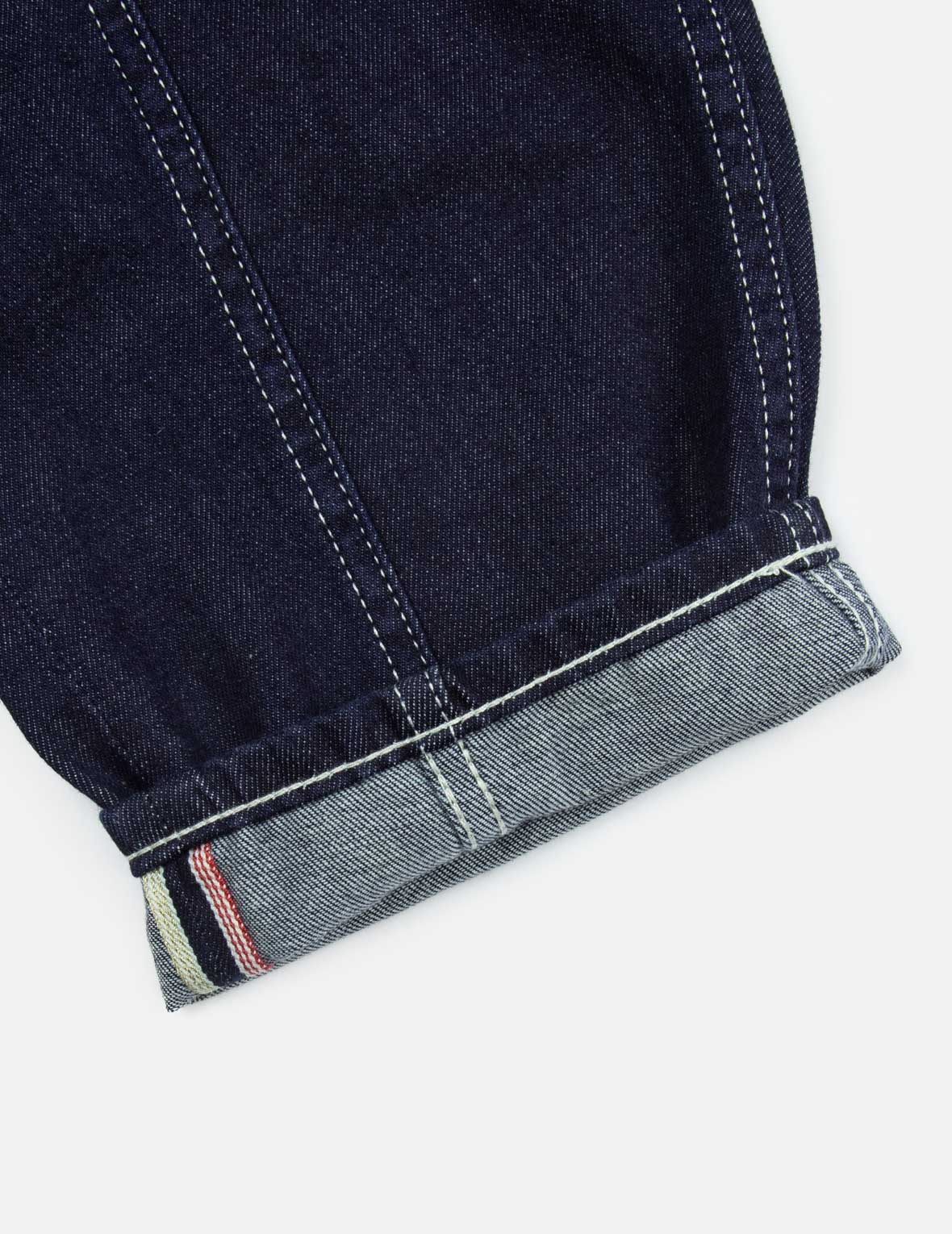 カモメとロゴプリントのバルーンフィットジーンズ