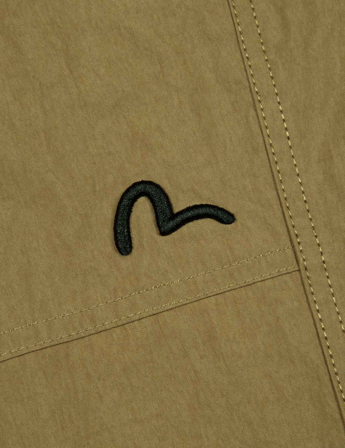 非対称でマルチポケットルーズフィットカーゴパンツ
