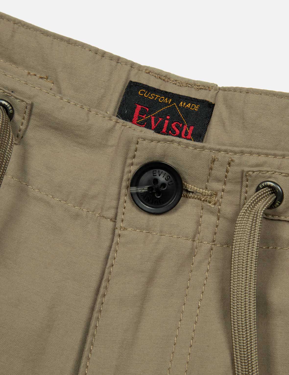 カモメ刺繍バギーパンツ