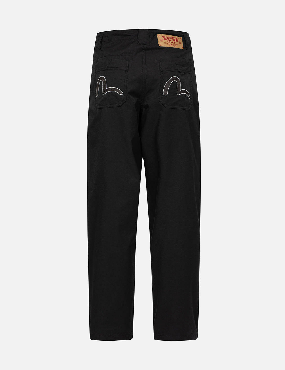 カモメ刺繍バギーパンツ