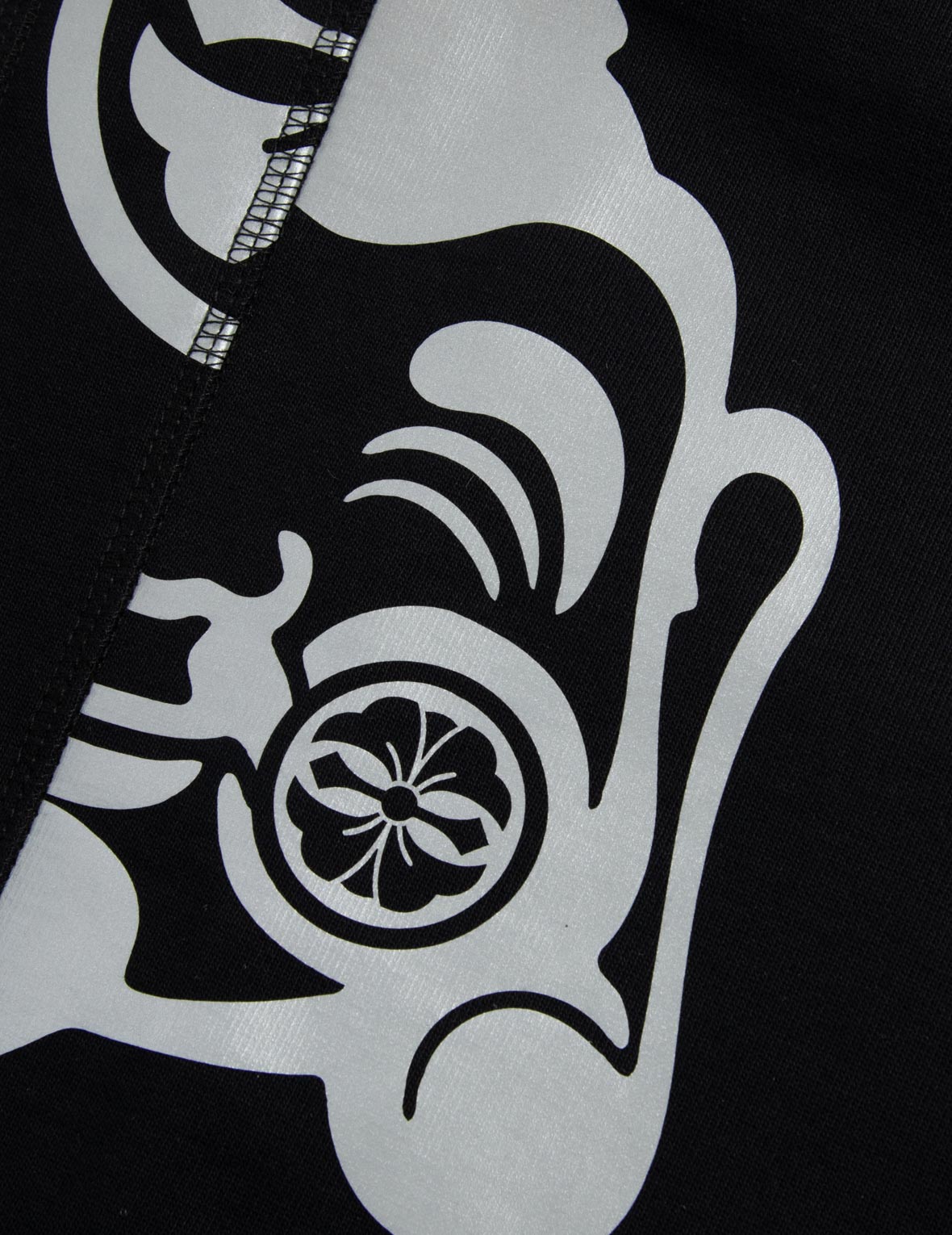 Godhead and Kamon Print Loose Fit Sweatpants