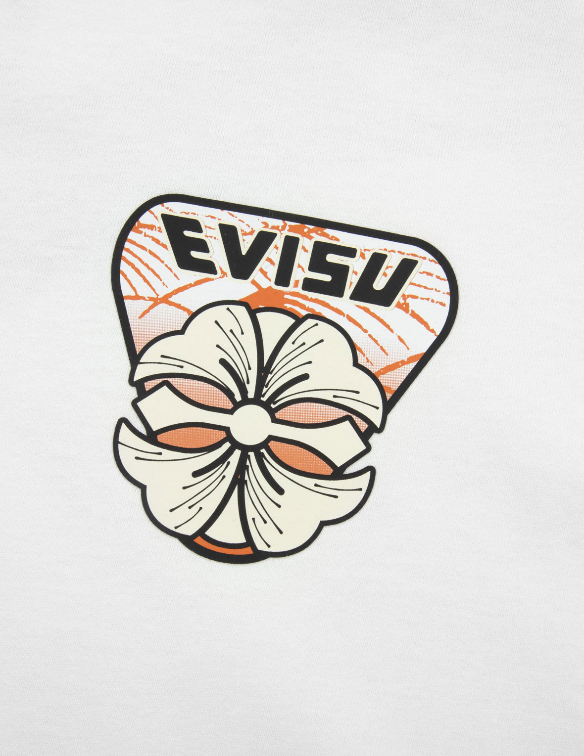 マルチ花札だるまと大黒プリントルーズフィットTシャツ
