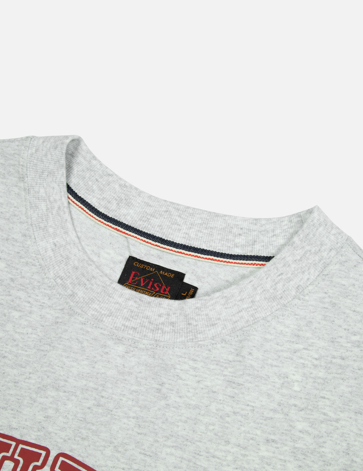 ロゴとゲームのだるまプリントリラックスフィットTシャツ