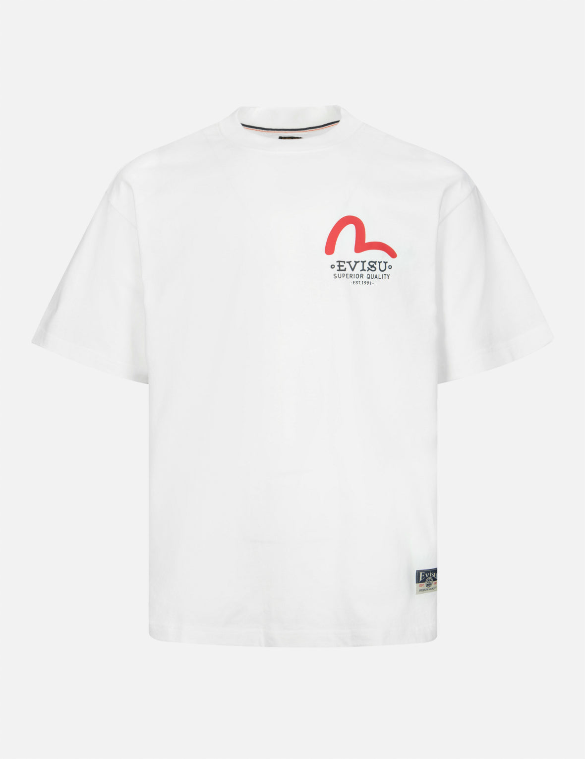 仏頭大黒プリントリラックスフィットTシャツ
