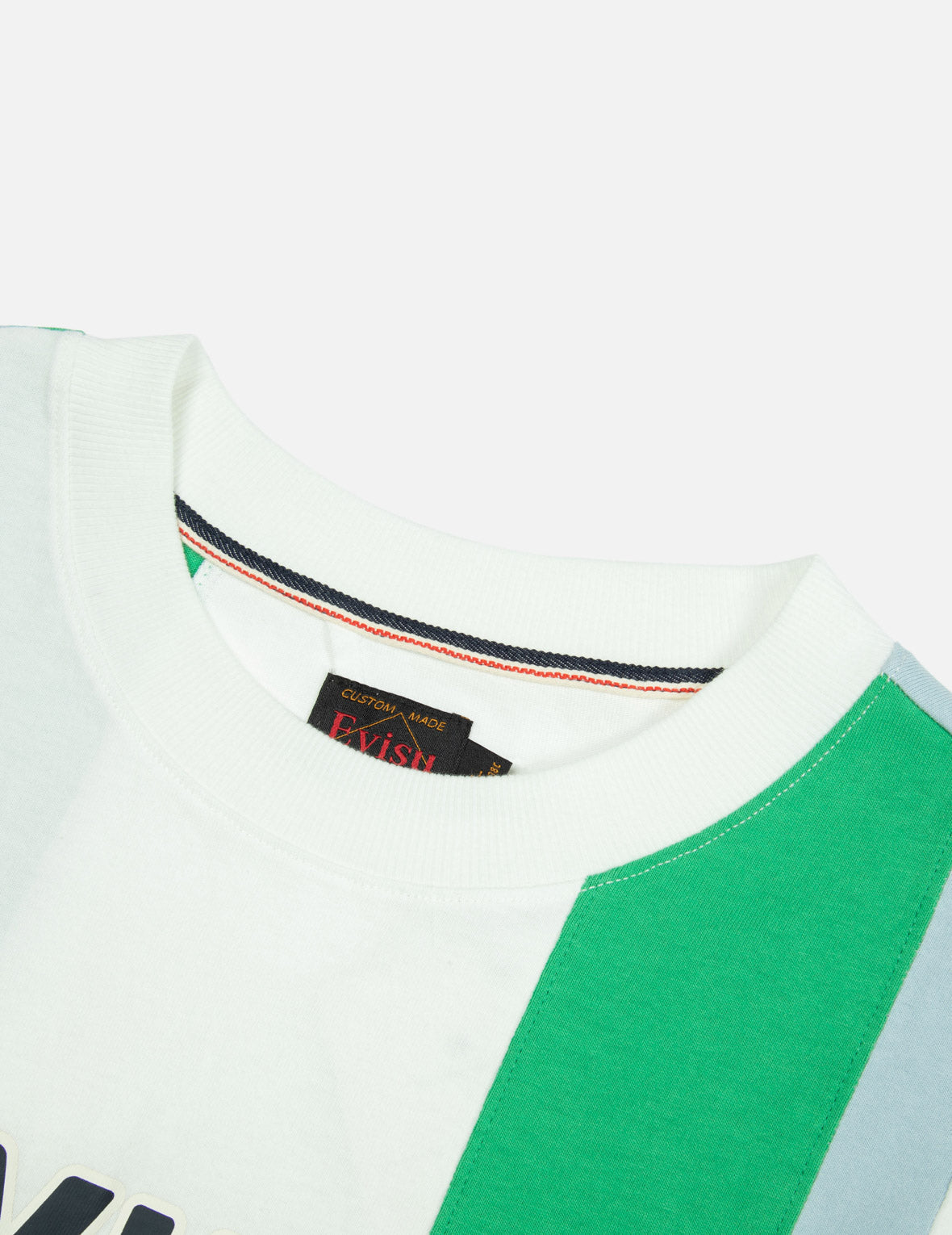 デコンストラクト遊び心ゴッドヘッドプリントのルーズフィットTシャツ