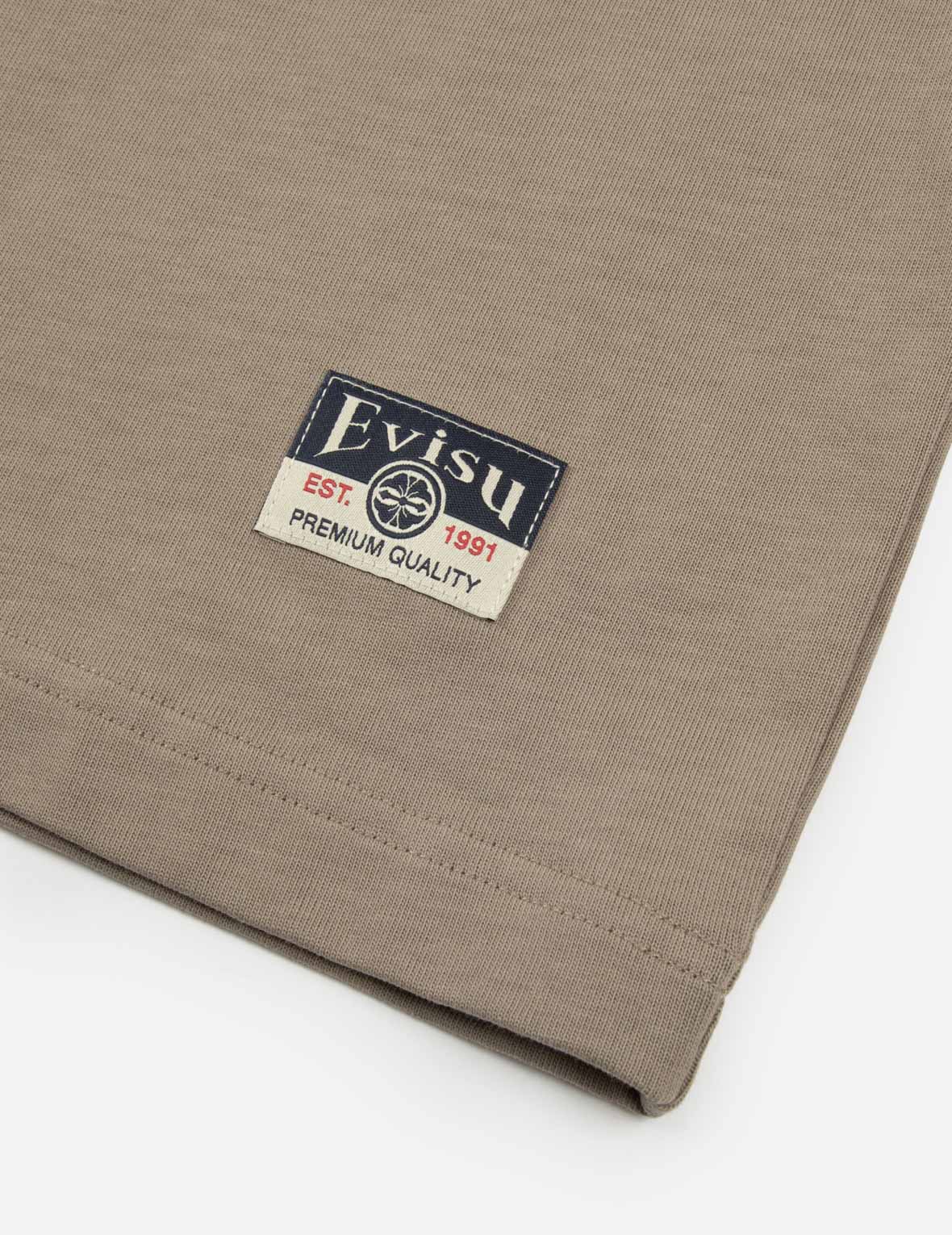 カモメ刺繍リラックスフィットTシャツ