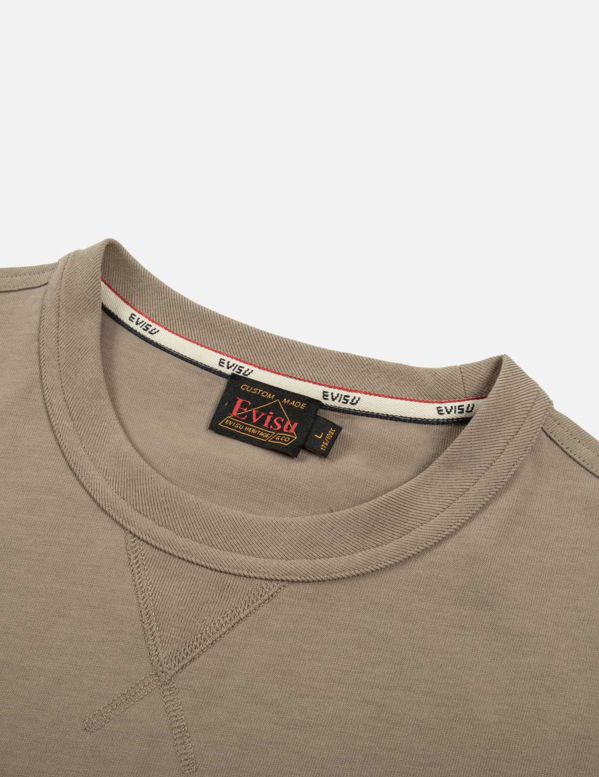 カモメ刺繍リラックスフィットTシャツ