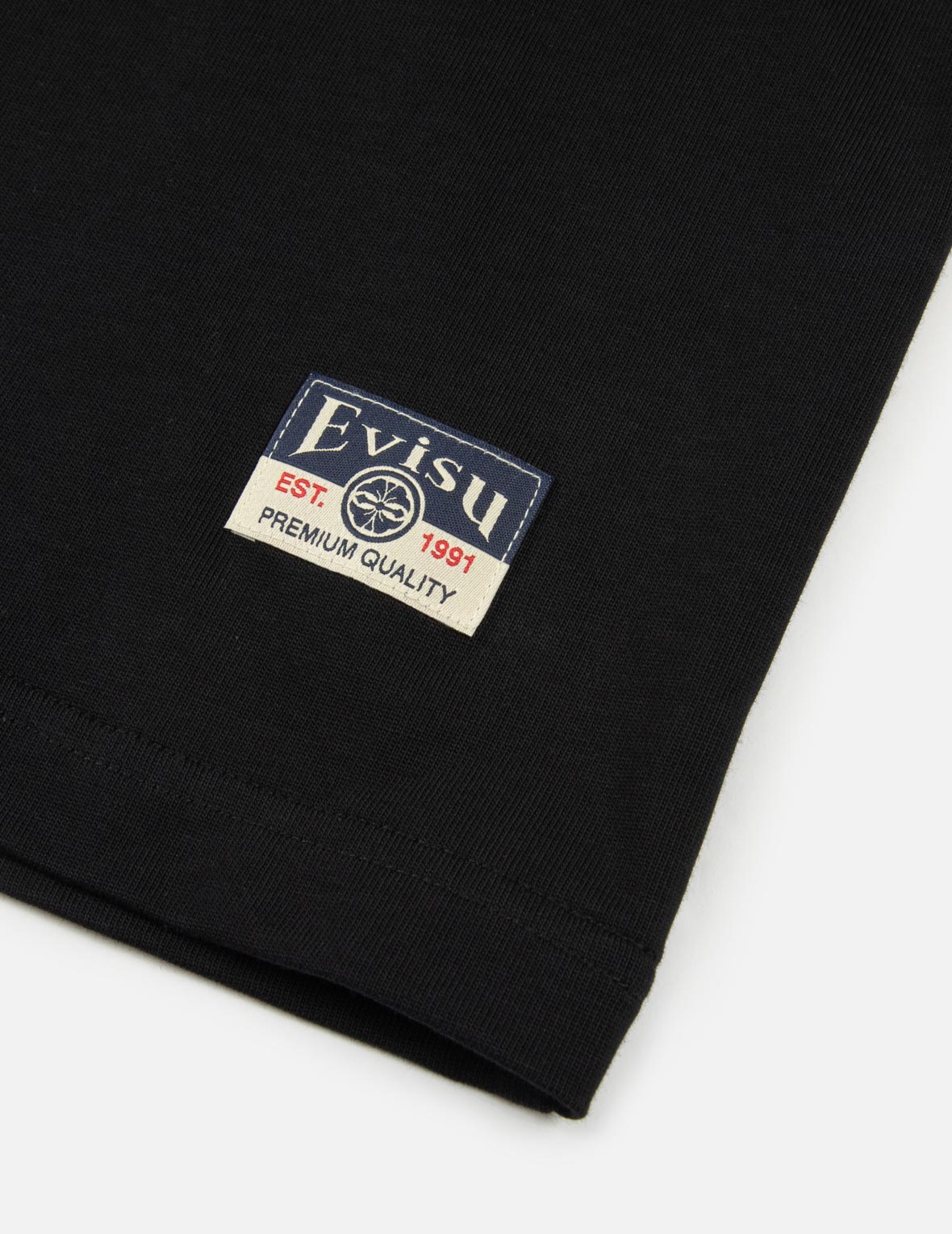 カモメ刺繍リラックスフィットTシャツ