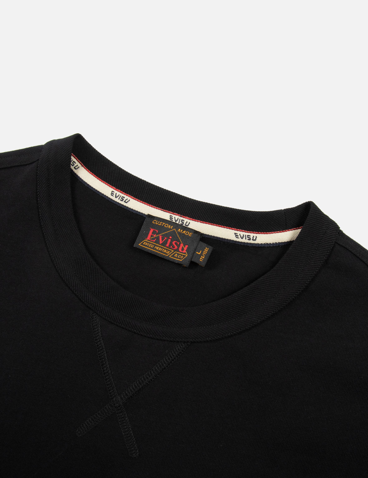 カモメ刺繍リラックスフィットTシャツ