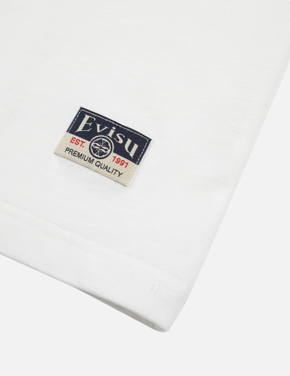 カモメ刺繍リラックスフィットTシャツ