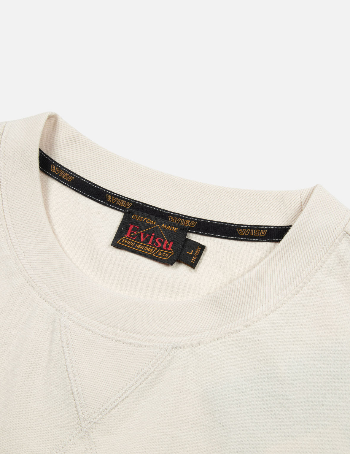 福神のリフレクタープリントルーズフィットTシャツ
