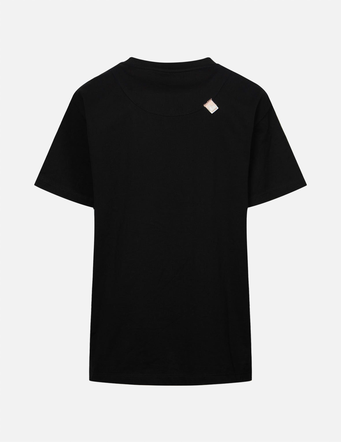 招き猫と花柄ボーイフレンドTシャツ