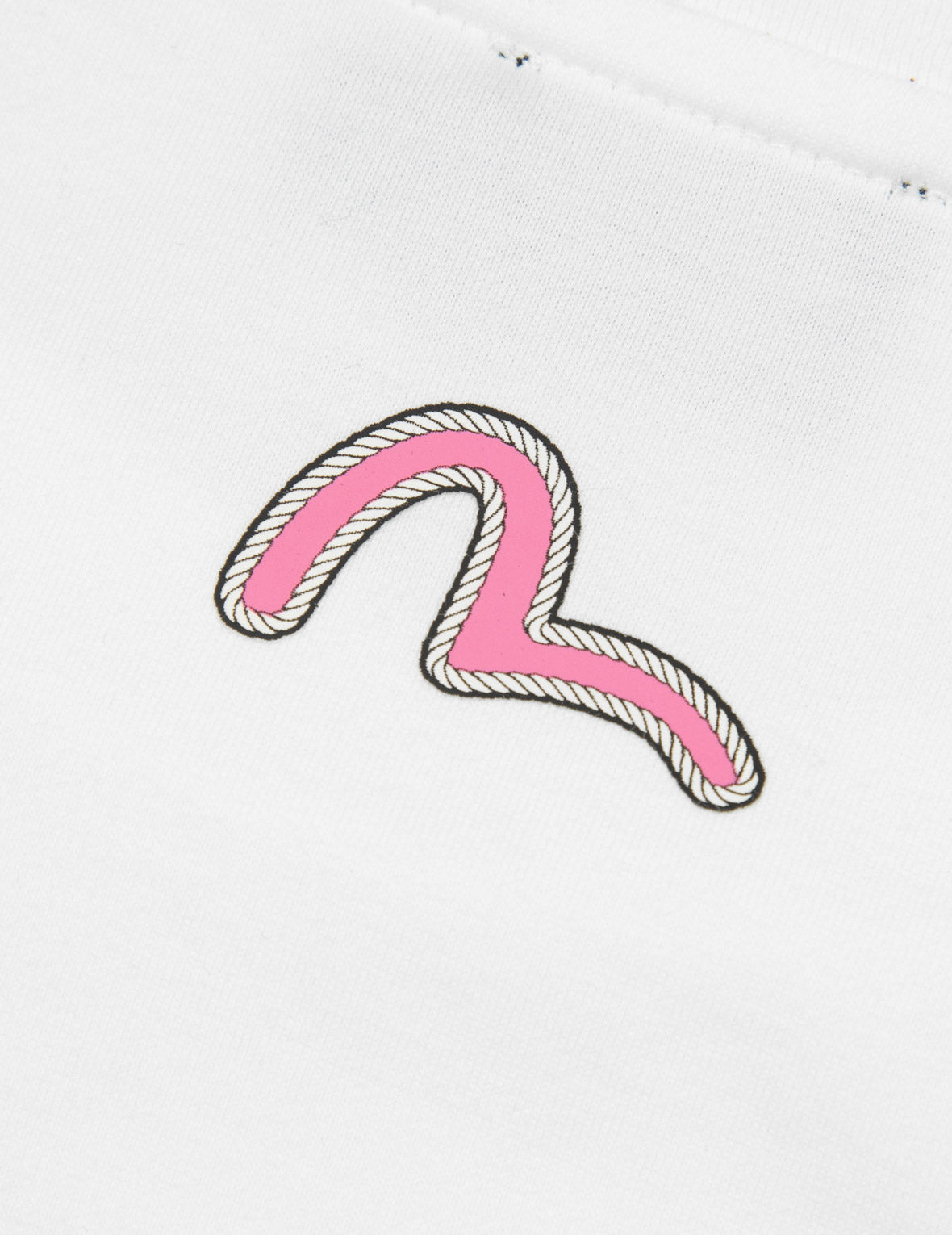 Logo Print and Daruma Embroidery Badge Boyfriend T-shirt