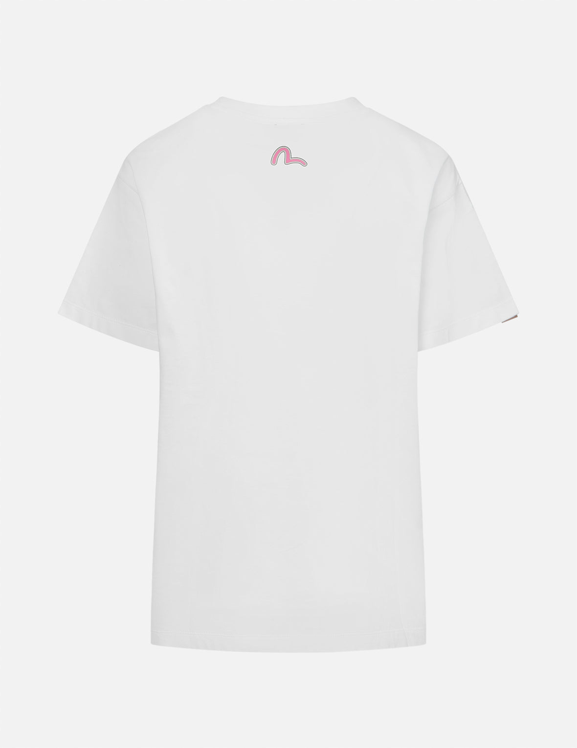 Logo Print and Daruma Embroidery Badge Boyfriend T-shirt