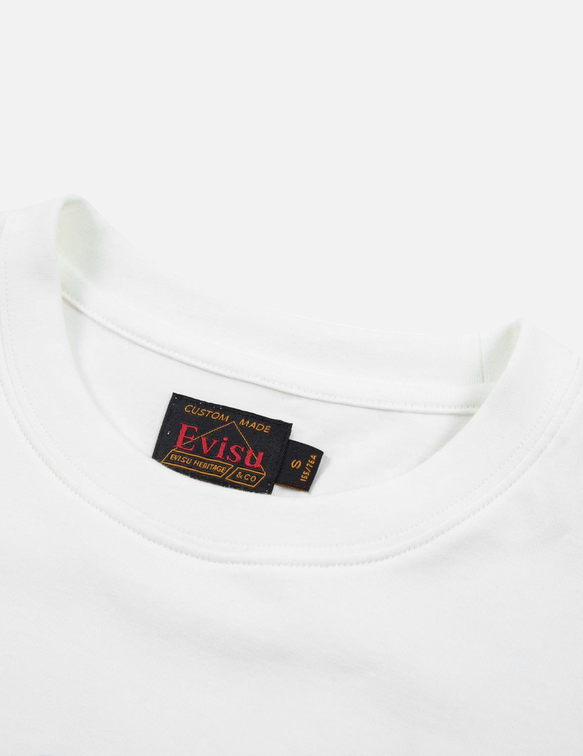 ツルと藤の花 プリント レギュラー フィット Tシャツ