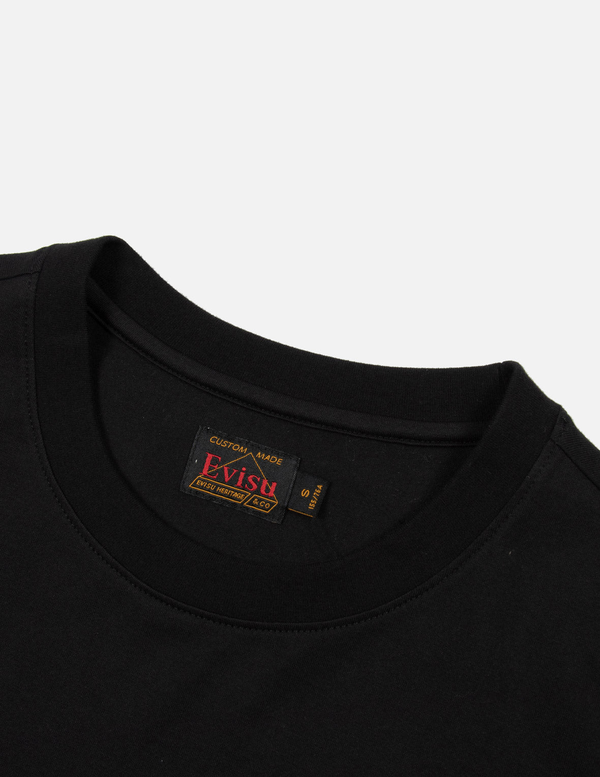 鶴と藤の花大黒ボーイフレンドTシャツ