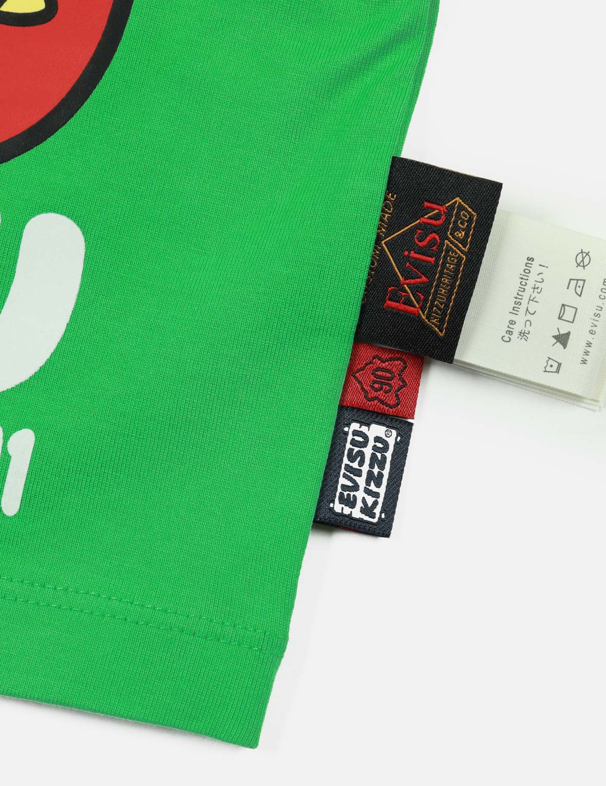 噴火恐竜とクマプリントレギュラーフィットTシャツ