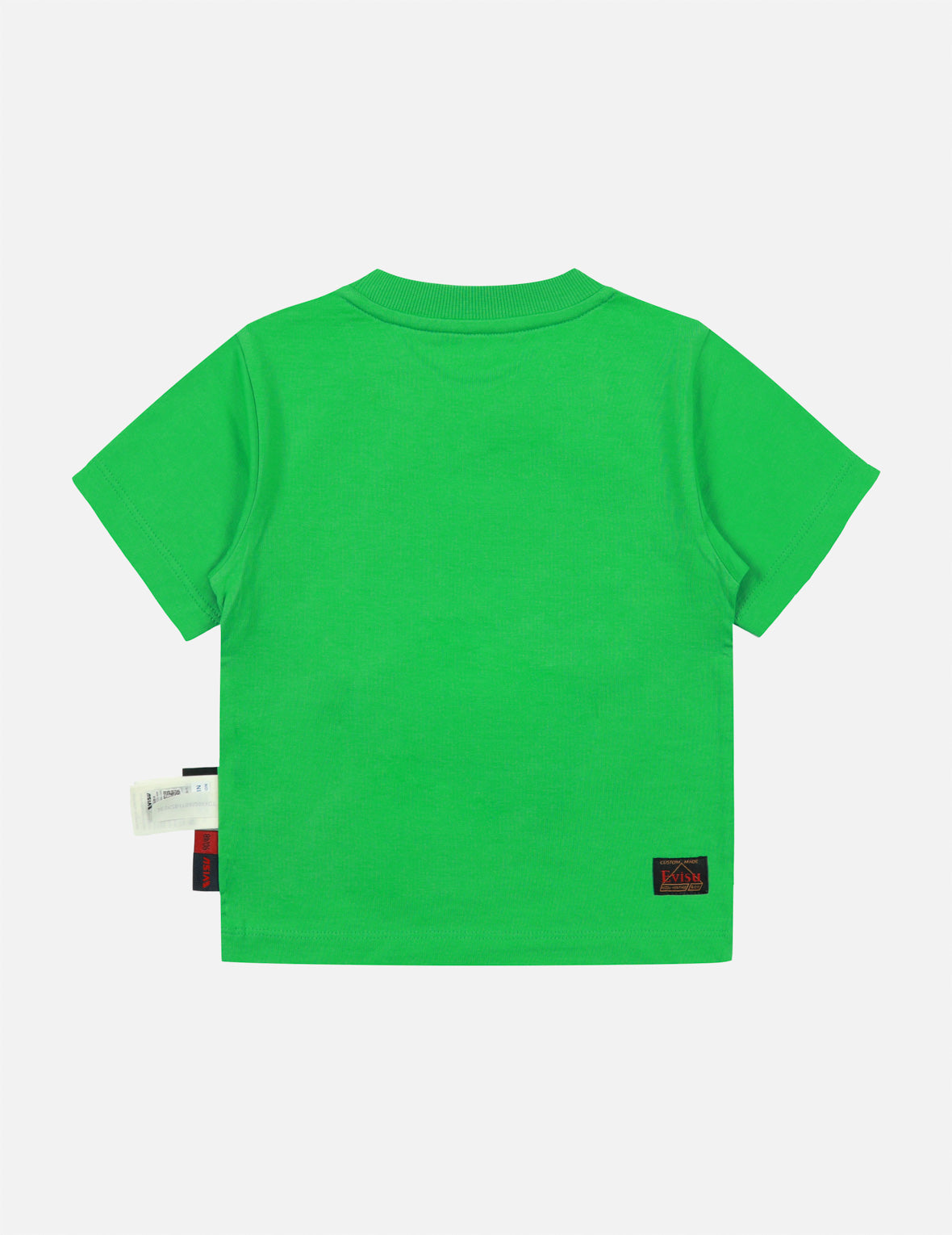 噴火恐竜とクマプリントレギュラーフィットTシャツ
