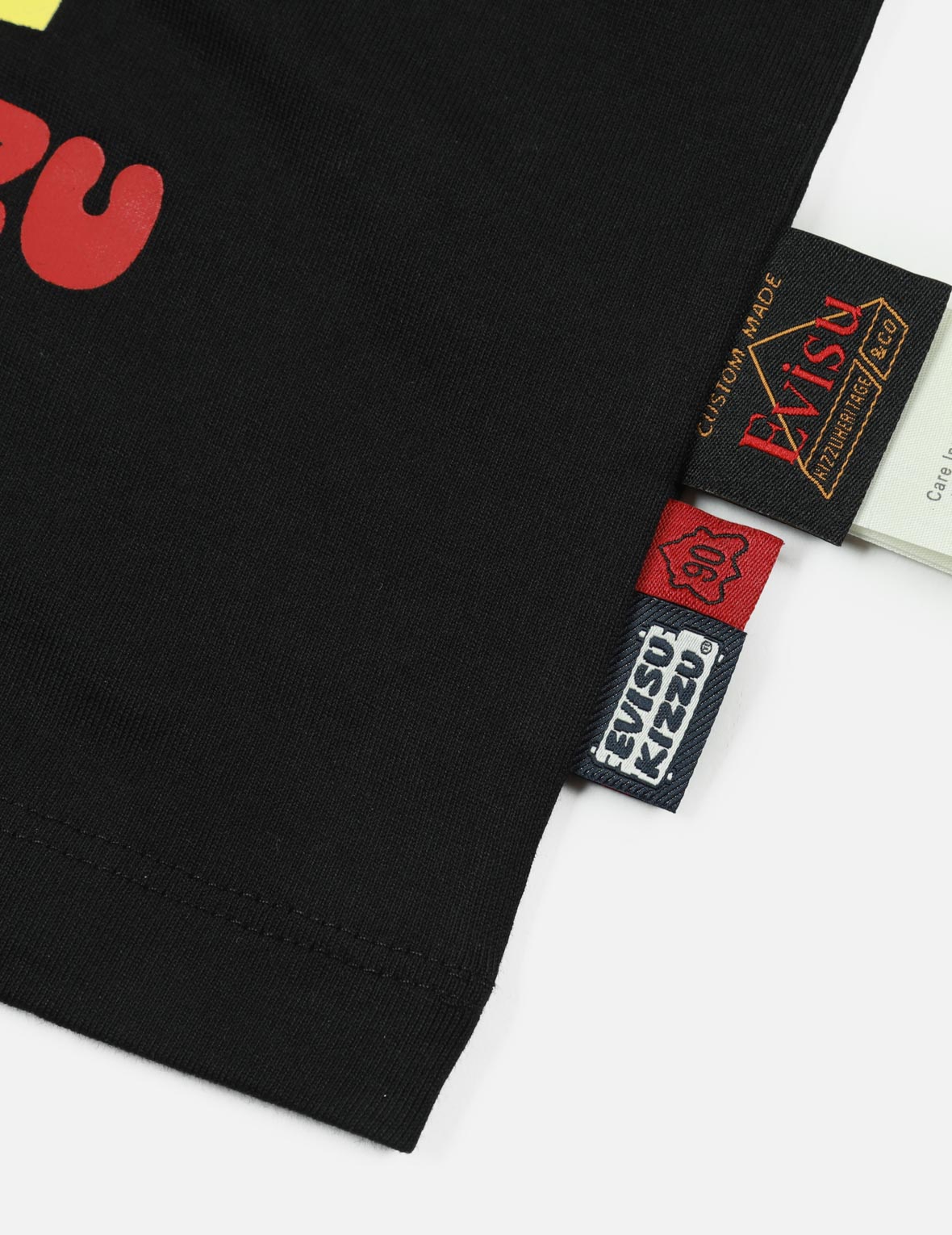 恐竜とクマプリントレギュラーフィットTシャツ