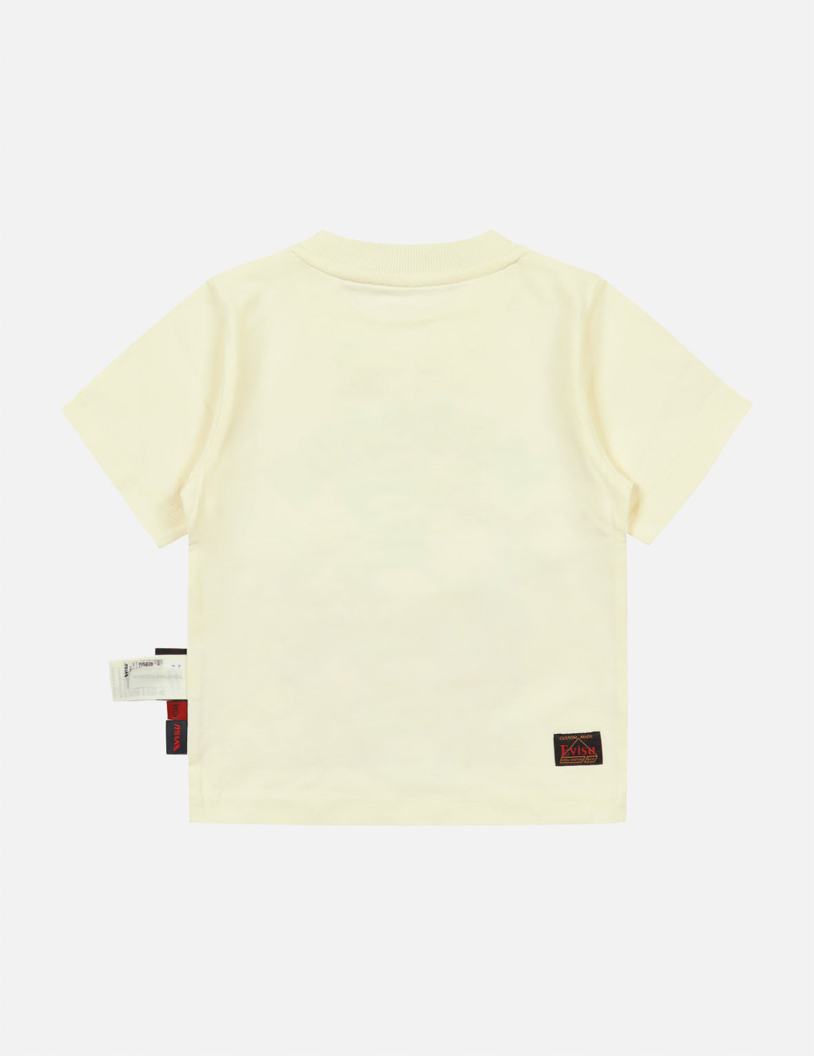 さくらとクマのグラフィックプリントレギュラーフィットTシャツ