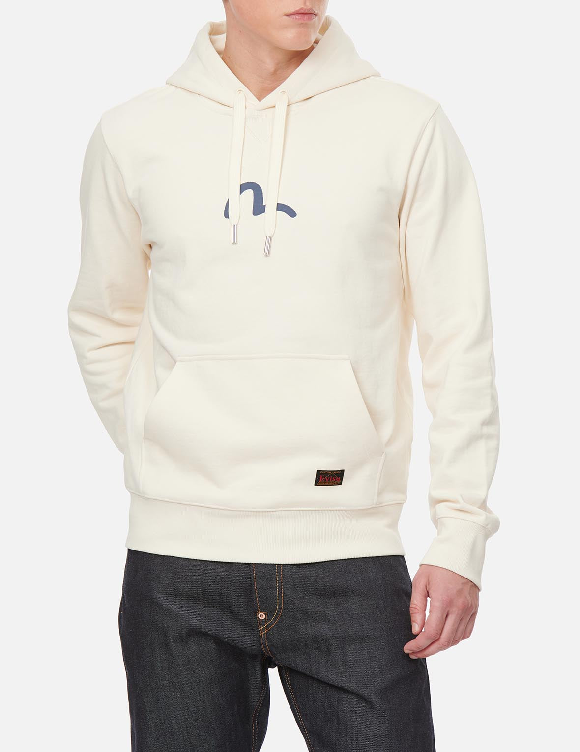 Seagull Print Hooded Sweatshirt