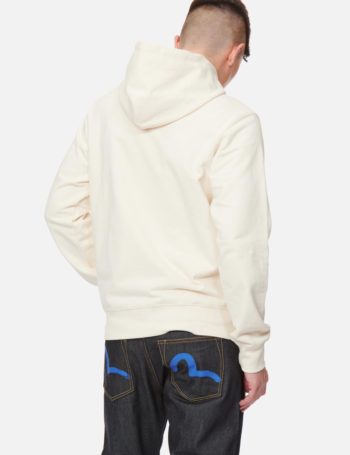 Seagull Print Hooded Sweatshirt