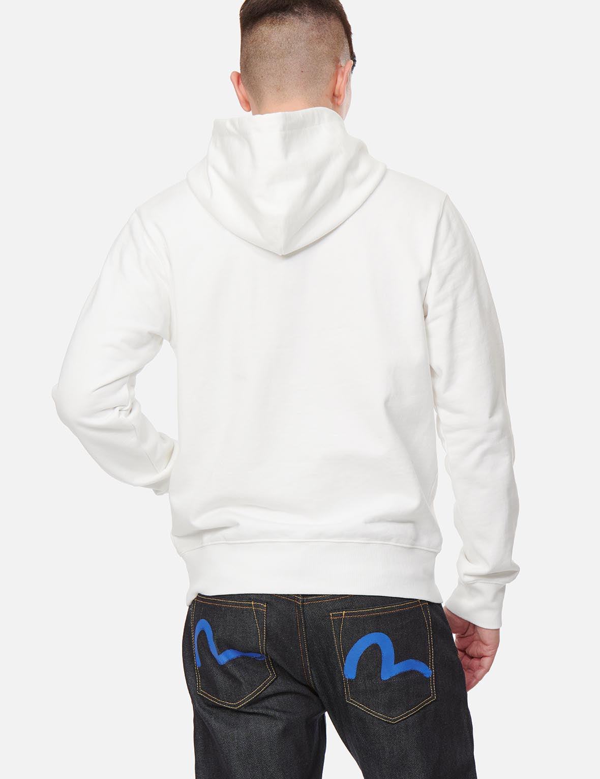 Seagull Print Hooded Sweatshirt