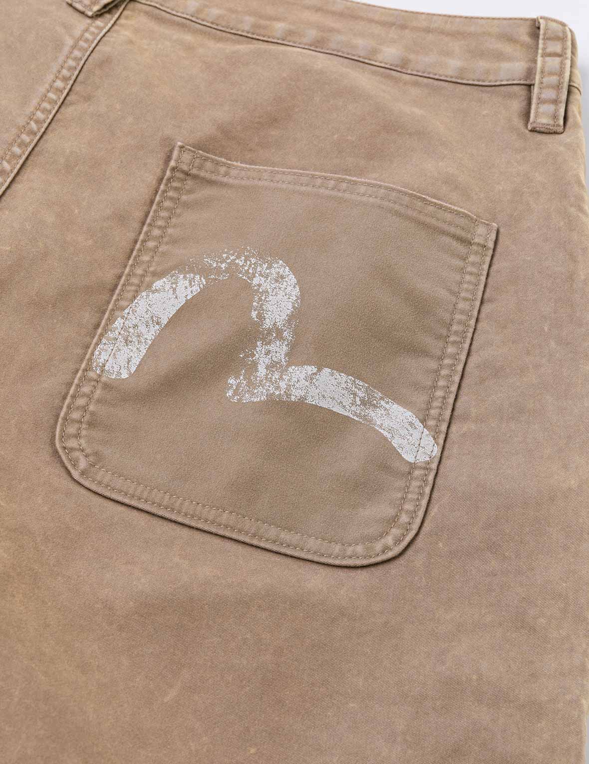 SWAG EVISU カモメ マルチポケット カモフラ カーゴ