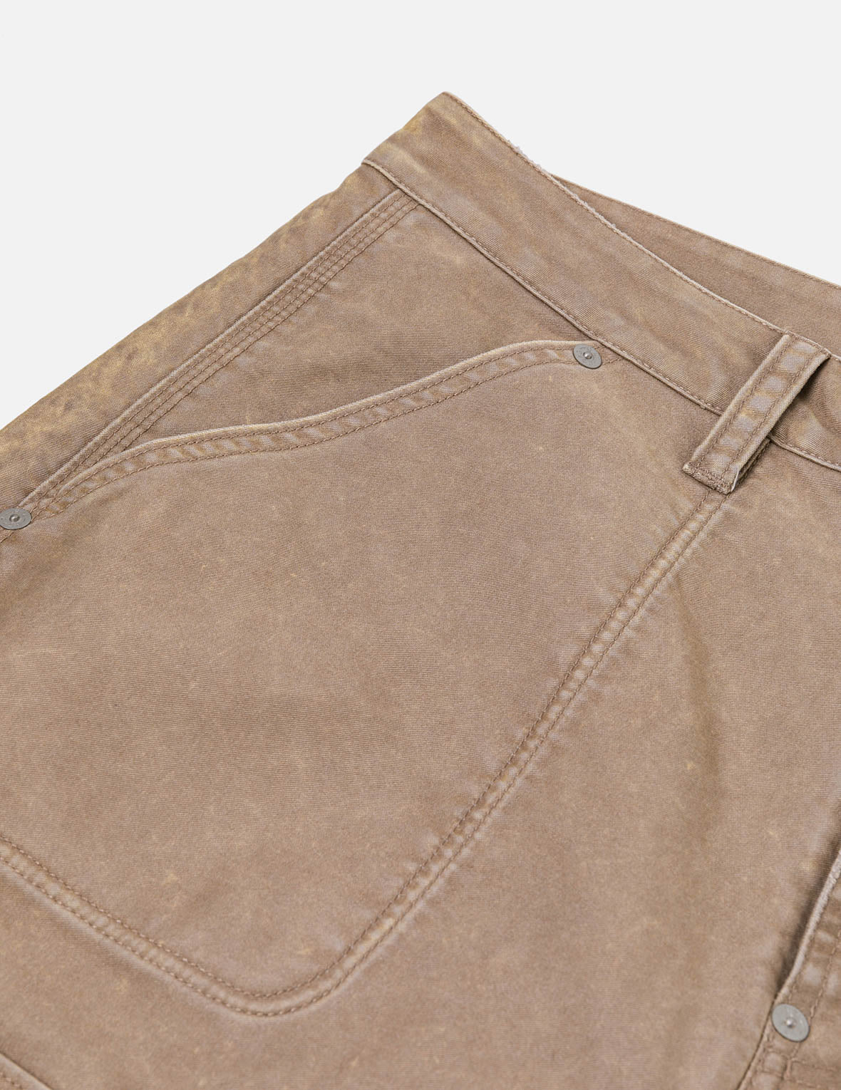 カモメプリントとマルチポケット レギュラーフィット カーゴパンツ