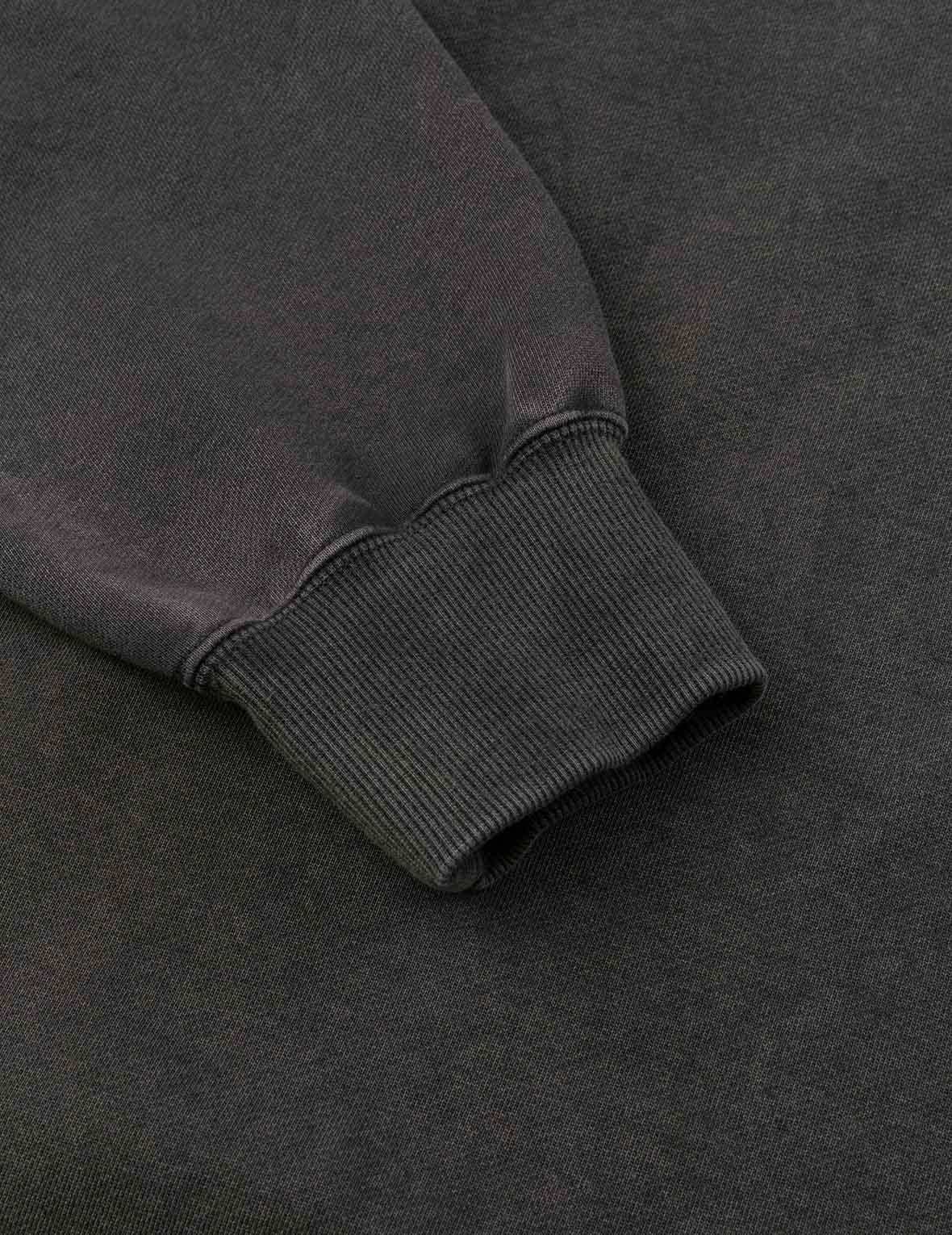 アメリカン「恵比寿」パッチとカモメ刺繍 リラックスフィット スウェットシャツ