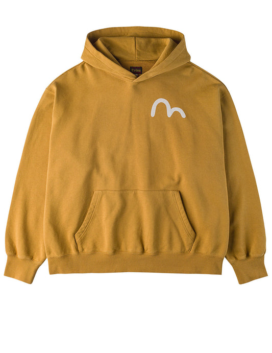 American Ebisu and Seagull Print Relax Fit Hoodie