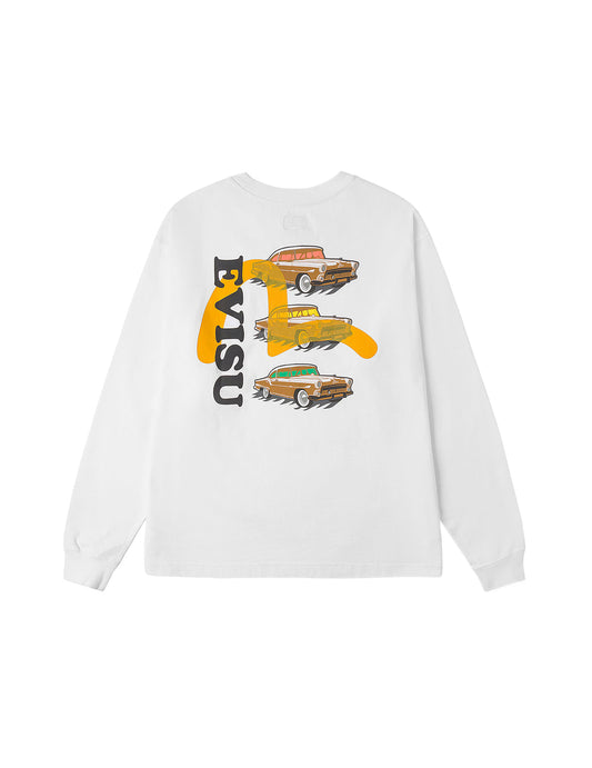 クラシック50年代カープリント リラックスフィット 長袖Tシャツ