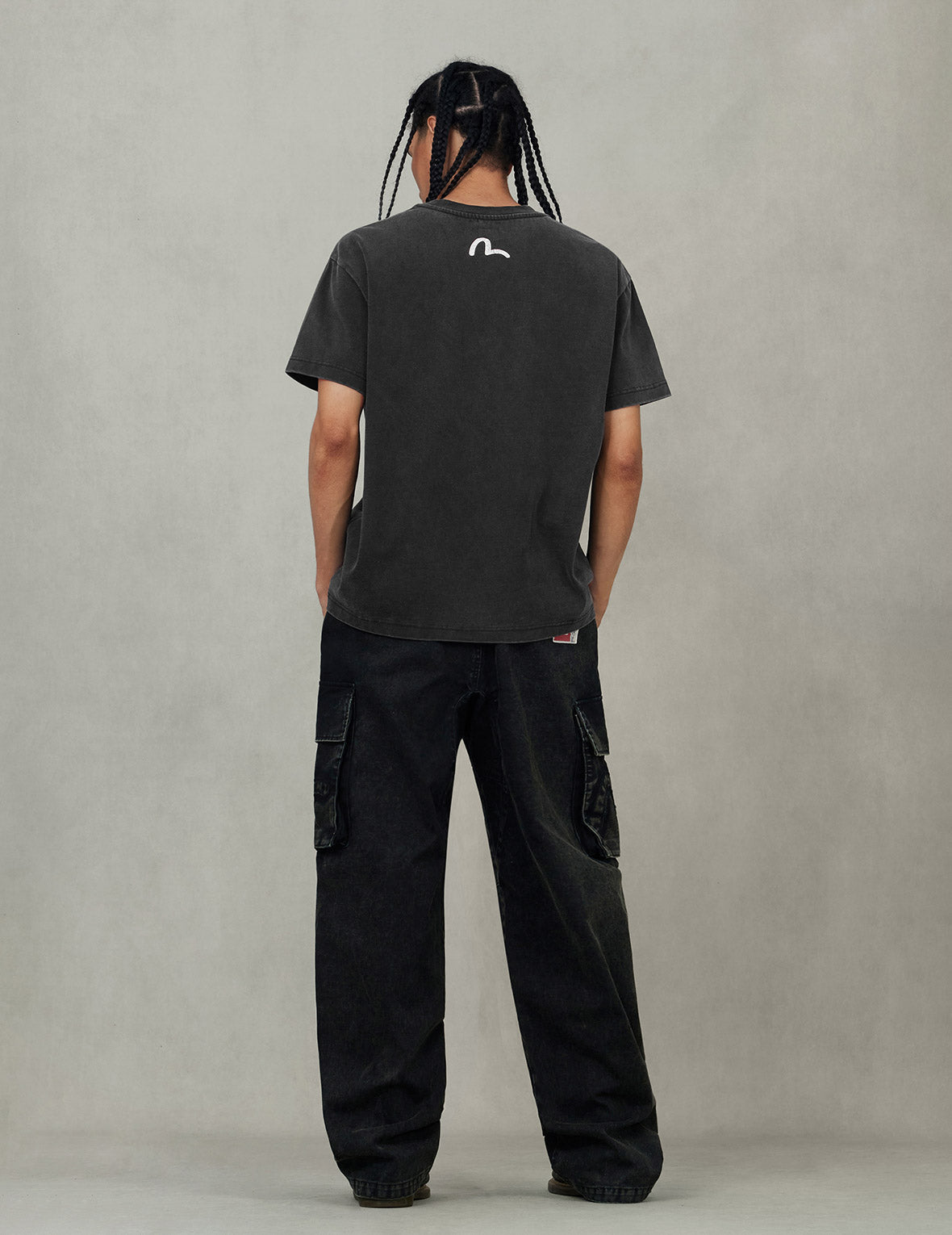 アメリカン「恵比寿」プリント リラックスフィット Tシャツ