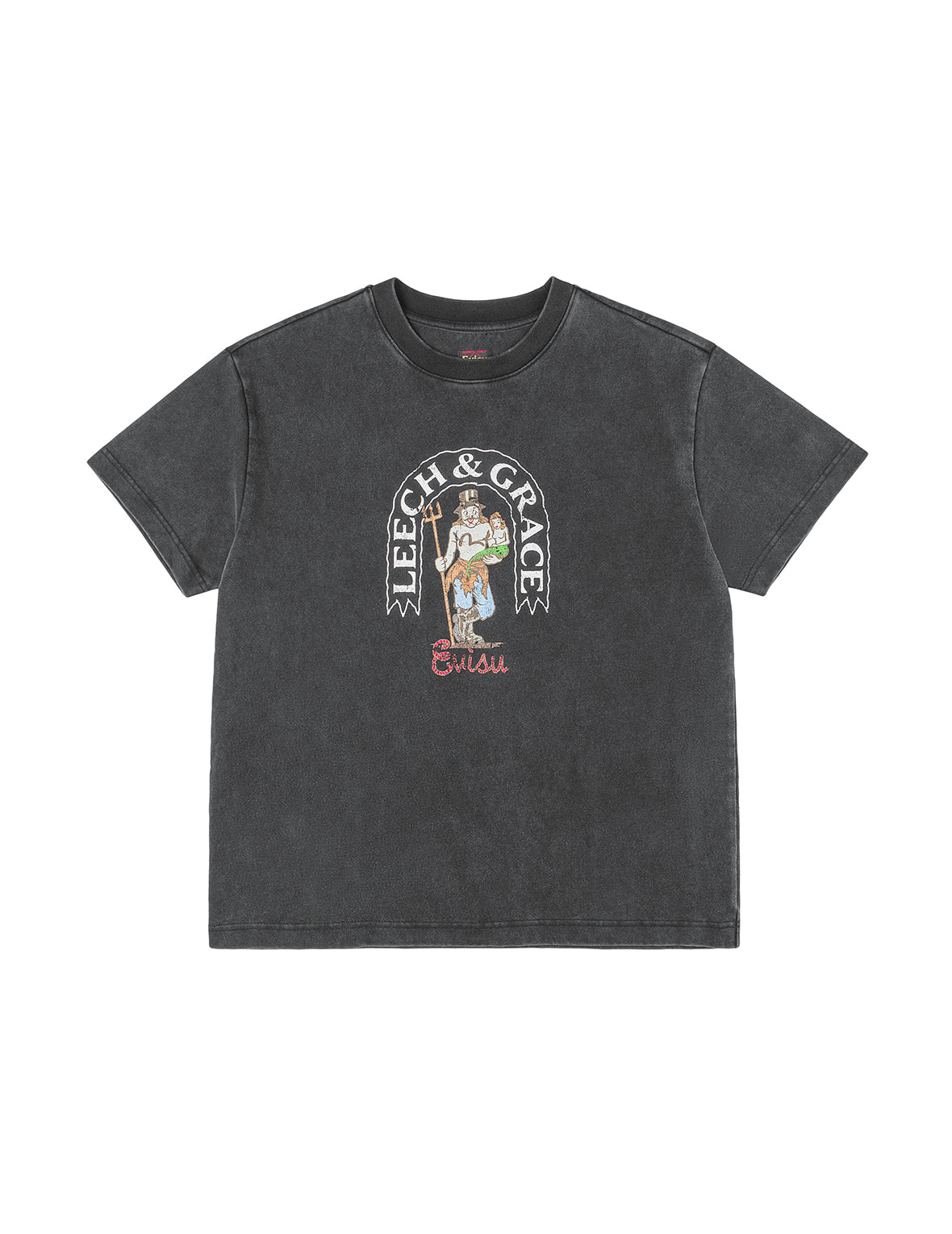 アメリカン「恵比寿」プリント リラックスフィット Tシャツ