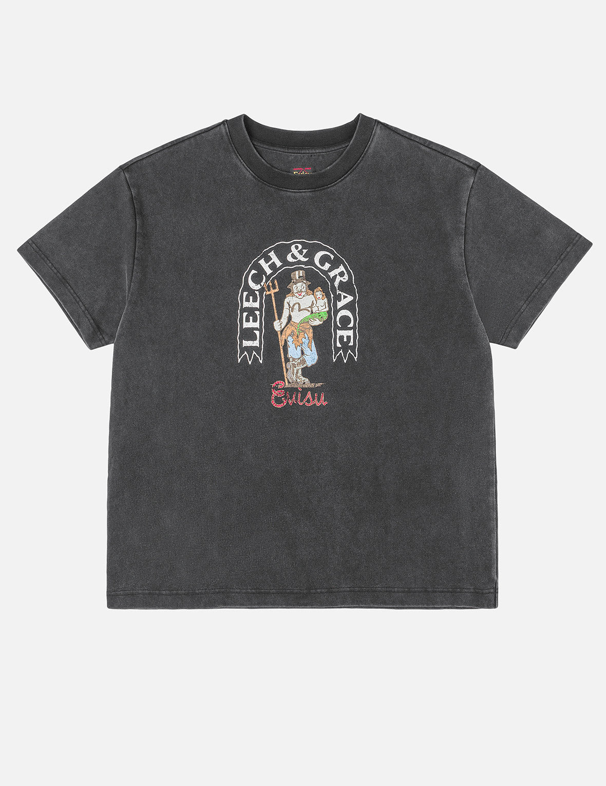 アメリカン「恵比寿」プリント リラックスフィット Tシャツ