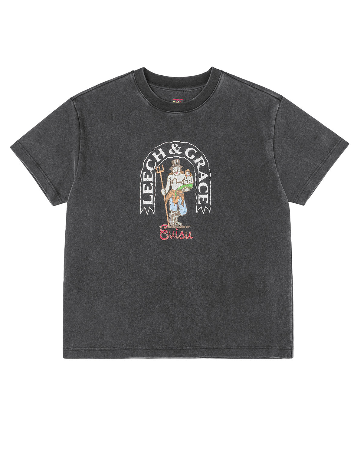アメリカン「恵比寿」プリント リラックスフィット Tシャツ