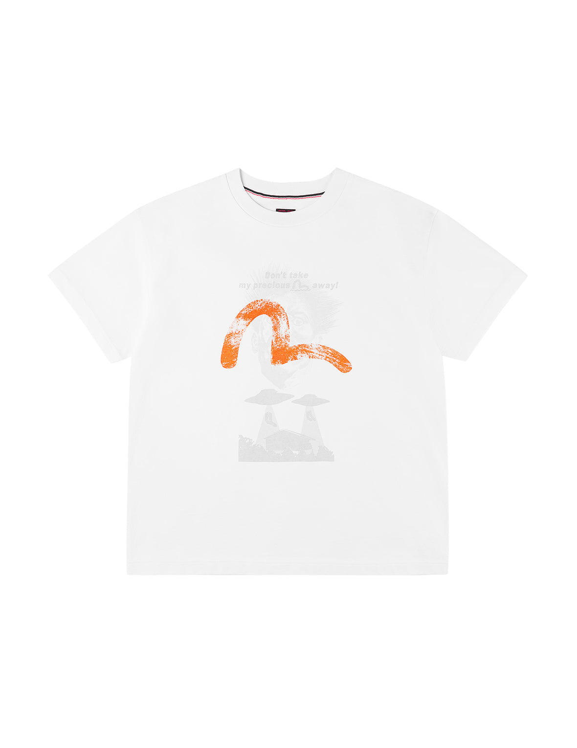 UFOアブダクションプリント リラックスフィット Tシャツ