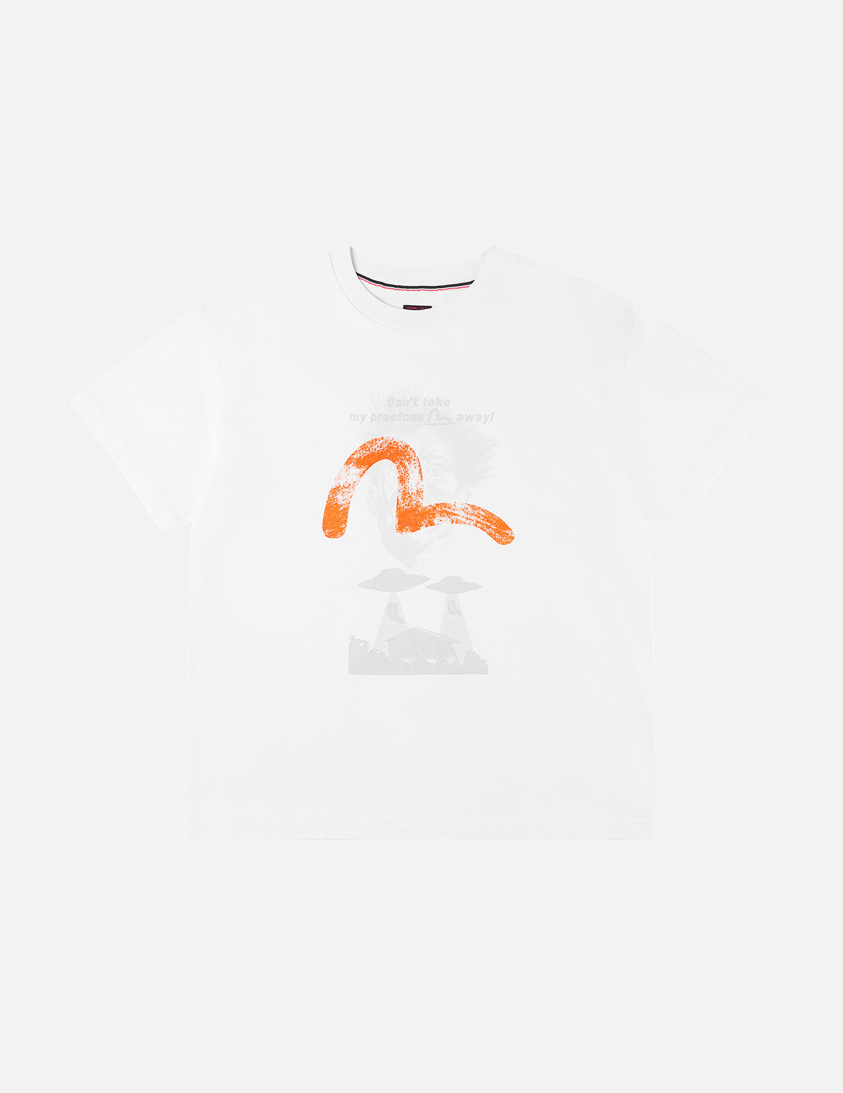 UFOアブダクションプリント リラックスフィット Tシャツ