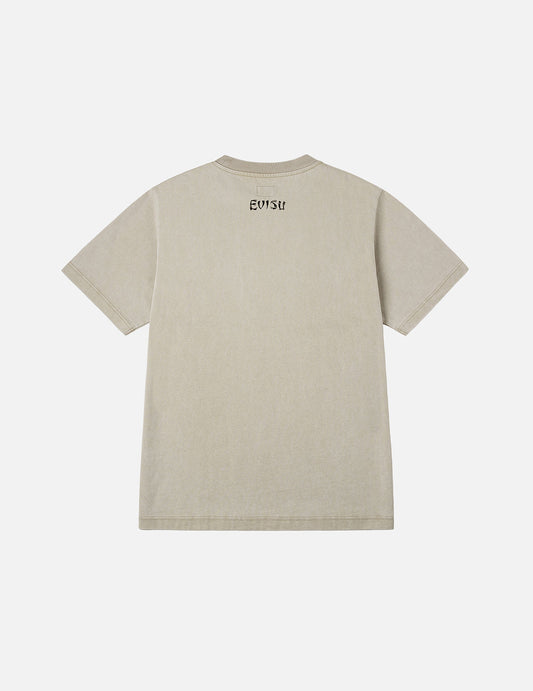 手描きカモメプリント リラックスフィット Tシャツ