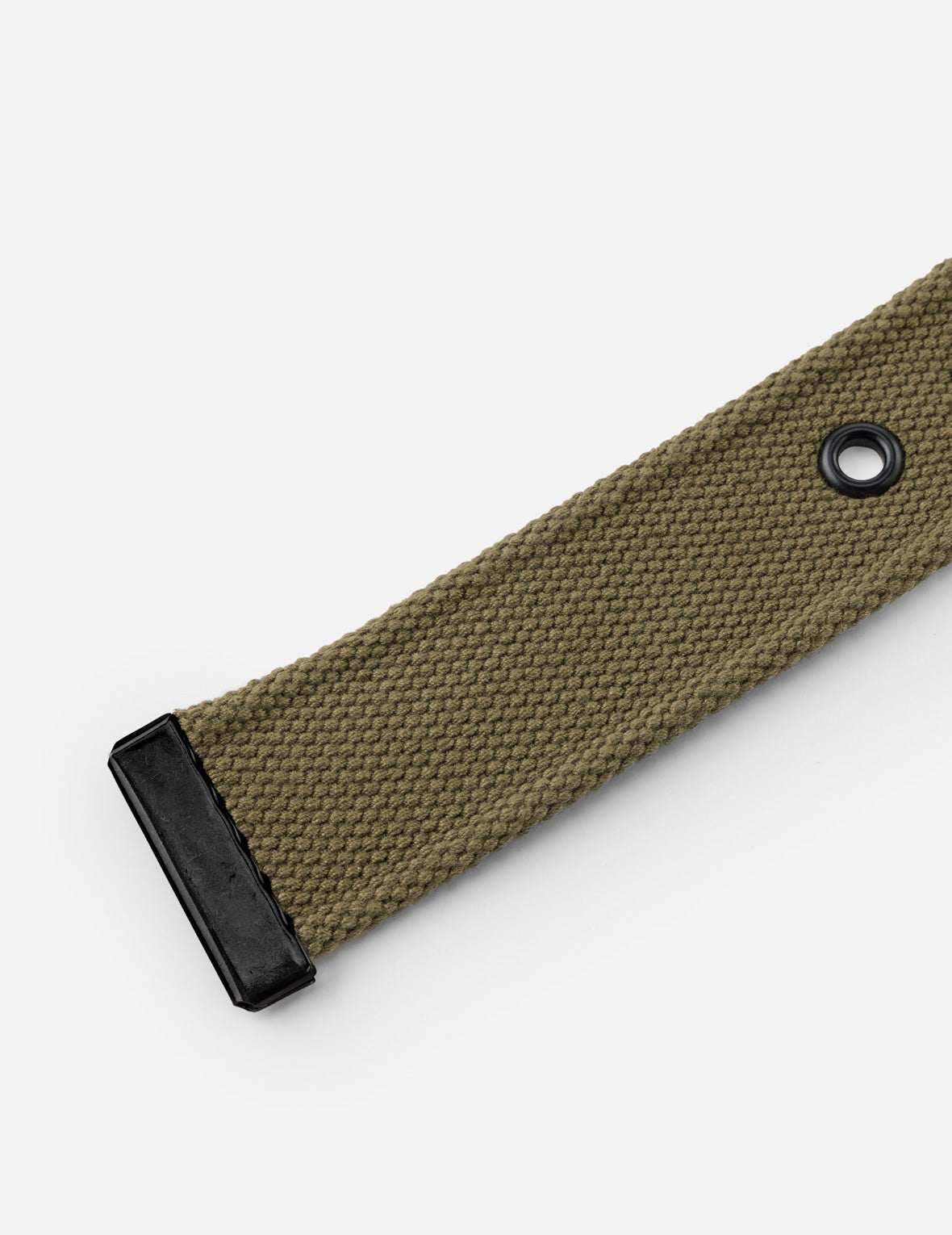 Washed Canvas Army Belt