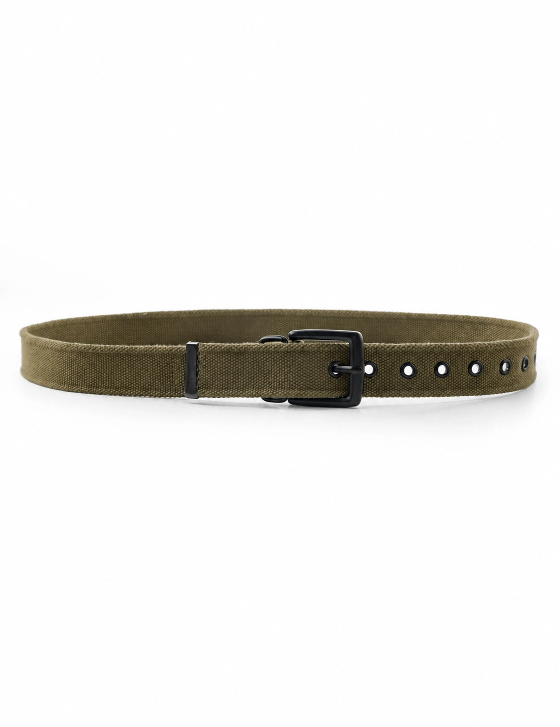 Washed Canvas Army Belt
