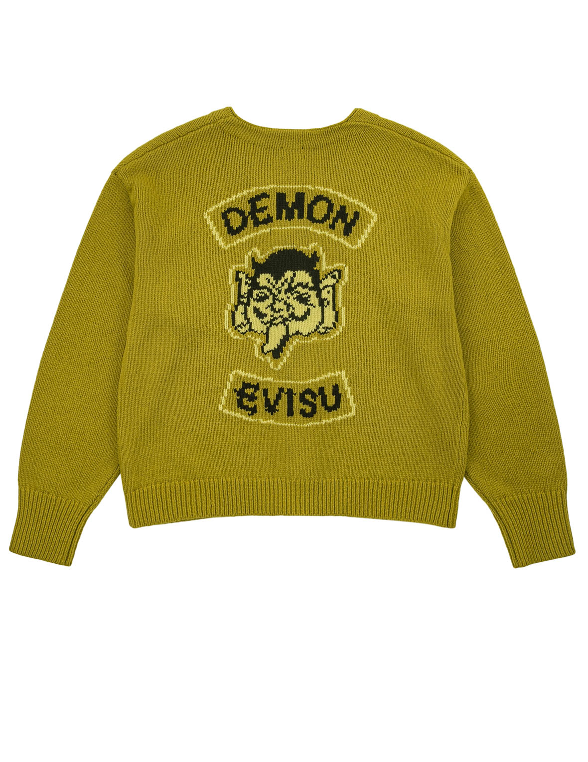 Demon EVISU Seagull Knit Cardigan