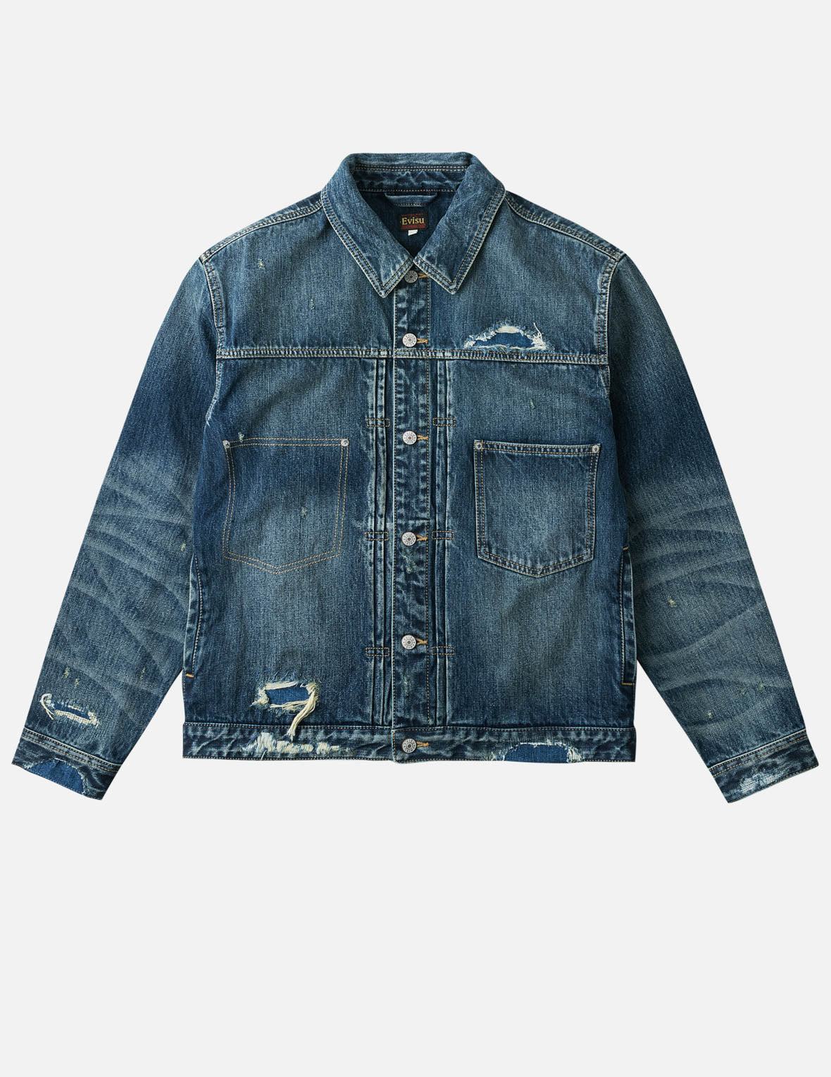 ピンク大M デニムジャケット – EVISU