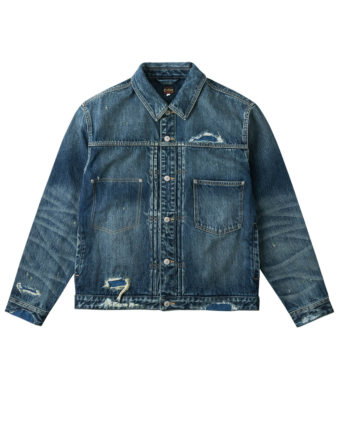 ピンク大M デニムジャケット – EVISU
