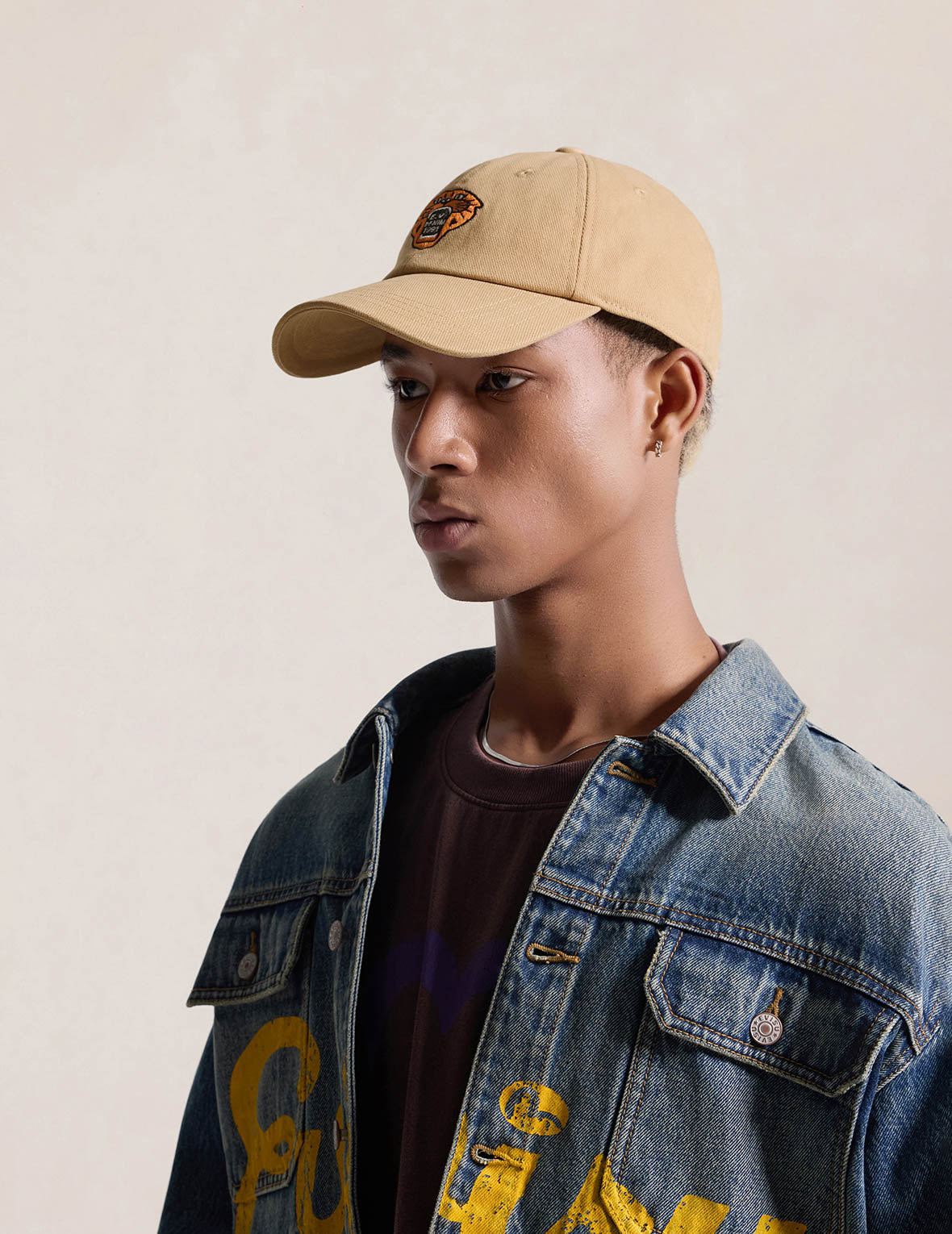 Tiger Head Embroidery Baseball Cap – EVISU