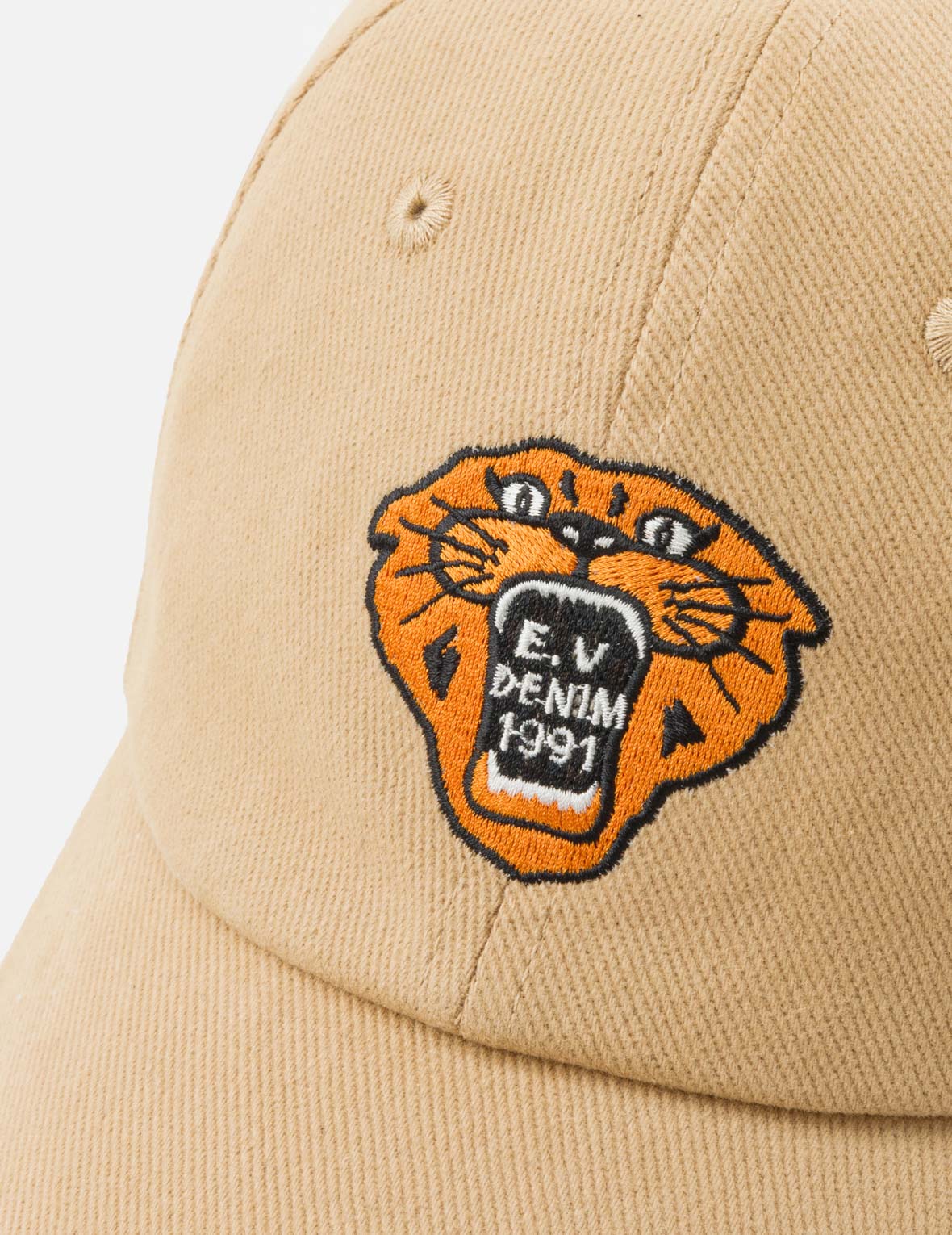 Tiger Head Embroidery Baseball Cap – EVISU