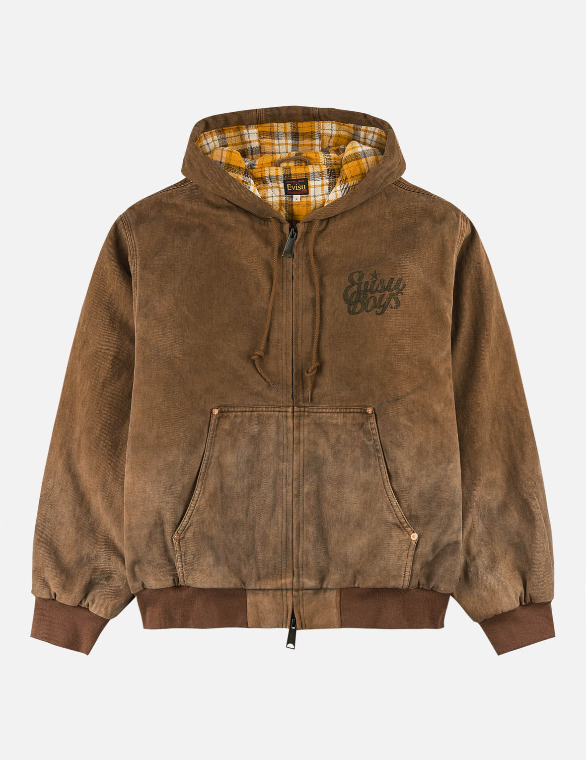 3M Thinsulate™ 中綿 ヴィンテージウォッシュ フーデッドジャケット